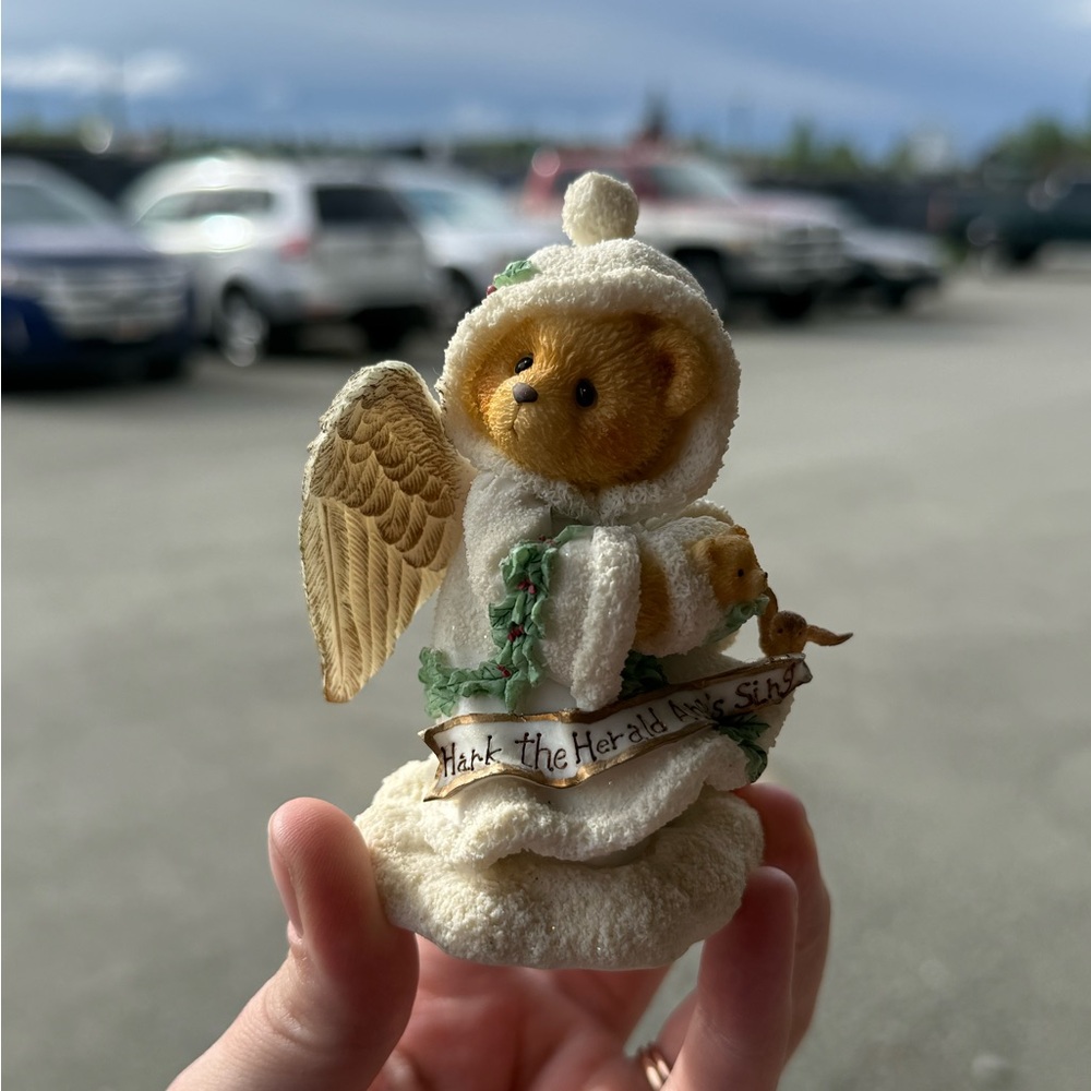 Cherished Teddies Christmas Angel Figurine